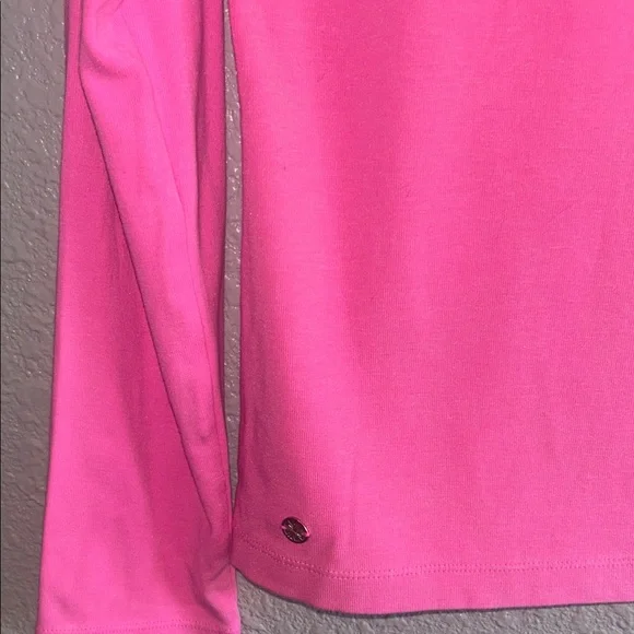 Lilly Pulitzer Fuchsia Short Sleeve Tee - Picture 4 of 6